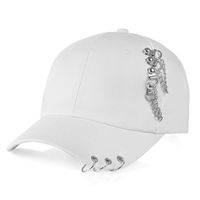 Unisex Hip-hop Solid Color Curved Eaves Baseball Cap main image 2