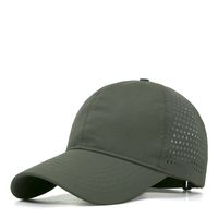 Mujeres Casual Color Sólido Aleros Curvos Gorra De Beisbol sku image 9