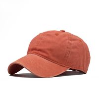 Unisex Retro Color Block Wide Eaves Curved Eaves Baseball Cap sku image 7