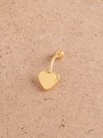 Wholesale Simple Style Heart Shape Alloy Belly Ring main image 8