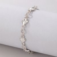 Artistic Heart Shape Alloy Women's Bracelets main image 4