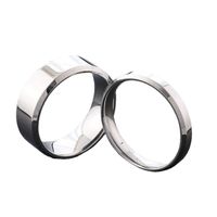 Wholesale Casual U Shape Stainless Steel Rings main image 3
