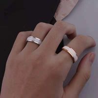Wholesale Simple Style Round Stainless Steel Rings main image 5