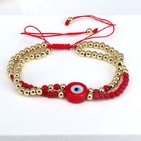 Glam French Style Eye Glass Copper Bracelets In Bulk sku image 3