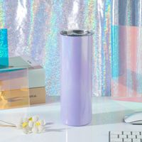 Fashion Solid Color Stainless Steel Thermos Cup 1 Piece sku image 24