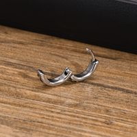 1 Piece Modern Style Animal Dragon Stainless Steel Stoving Varnish Carving Earrings main image 4