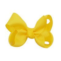Fashion Solid Color Bow Knot Cloth Hair Clip 1 Piece sku image 11