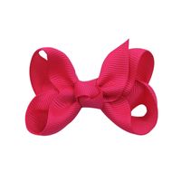 Fashion Solid Color Bow Knot Cloth Hair Clip 1 Piece sku image 15