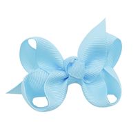 Fashion Solid Color Bow Knot Cloth Hair Clip 1 Piece sku image 18