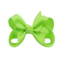 Fashion Solid Color Bow Knot Cloth Hair Clip 1 Piece sku image 21