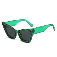 Streetwear Solid Color Pc Cat Eye Full Frame Women's Sunglasses sku image 5