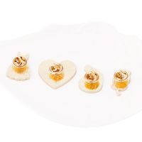 Romantic Heart Shape Rose Alloy Plating Women's Brooches main image 3
