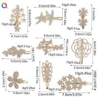 Pinza Para El Pelo De Piedras Preciosas Artificiales Con Incrustaciones De Metal De Estrella De Estilo Hada main image 5