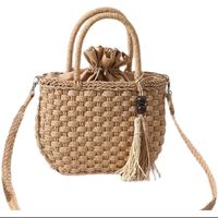 Women's Medium Spring&summer Straw Vacation Handbag Straw Bag main image 3