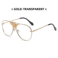 Casual Gradient Color Bee Ac Toad Glasses Frameless Men's Sunglasses sku image 10
