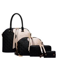 Women's All Seasons Pu Leather Streetwear Bag Sets sku image 1