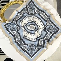 Women's Elegant Geometric Satin Printing Scarves & Gloves main image 2