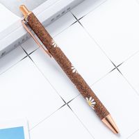 Student Use Metal Push Ballpoint Pen Wholesale sku image 7