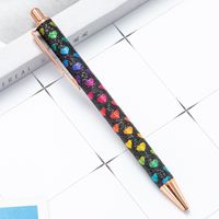 Student Use Metal Push Ballpoint Pen Wholesale sku image 9