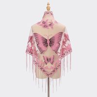 Women's Elegant Butterfly Polyester Tassel Scarves & Gloves main image 5
