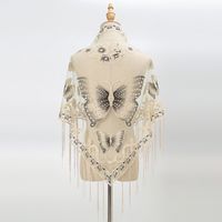 Women's Elegant Butterfly Polyester Tassel Scarves & Gloves sku image 3