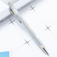 Student Use Metal Push Ballpoint Pen Wholesale sku image 5