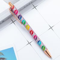 Student Use Metal Push Ballpoint Pen Wholesale sku image 4