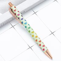 Student Use Metal Push Ballpoint Pen Wholesale sku image 15