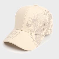 Unisex Ethnic Style Dragon Printing Baseball Cap sku image 3