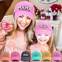 Kid's Unisex Casual Mama Letter Curved Eaves Baseball Cap main image 1