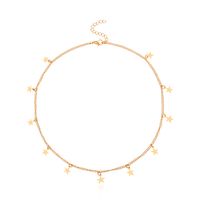 Simple Style Star Alloy Plating Women's Necklace sku image 1