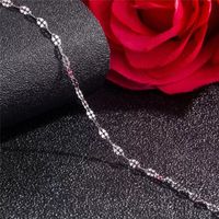Simple Style Solid Color Titanium Steel Plating Necklace sku image 3