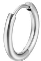 Einfacher Stil Einfarbig Rostfreier Stahl Überzug Ohrringe 1 Stück sku image 1