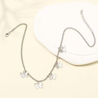 Cool Style Butterfly Metal Plating Women's Necklace main image 1