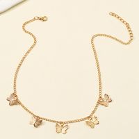 Cool Style Butterfly Metal Plating Women's Necklace main image 4