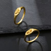 Elegant Bee Copper Plating Gold Plated Rings main image 3