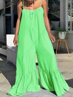 Women's Daily Streetwear Solid Color Full Length Jumpsuits main image 2