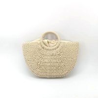 Women's Large Spring&summer Straw Vacation Straw Bag sku image 2