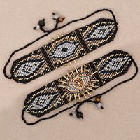 Ethnic Style Eye Glass Beaded Unisex Bracelets main image 2