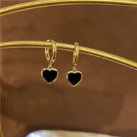 1 Pair Sweet Heart Shape Bow Knot Copper Plating Inlay Zircon Drop Earrings main image 5