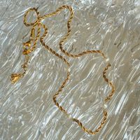 Wholesale Ig Style Elegant Round Stainless Steel Malachite Freshwater Pearl 18k Gold Plated Bracelets Anklet Necklace main image 1