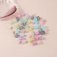 Sweet Flower Alloy Artificial Crystal Artificial Pearls Resin Hair Claws sku image 24