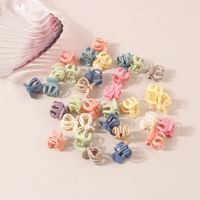 Sweet Flower Alloy Artificial Crystal Artificial Pearls Resin Hair Claws sku image 13