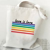 Women's Simple Style Letter Shopping Bags main image 4