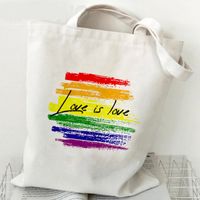 Women's Simple Style Letter Shopping Bags main image 2