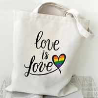 Women's Simple Style Letter Shopping Bags sku image 8