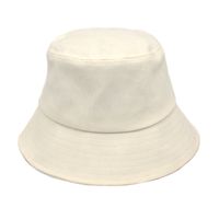 Unisex Casual Solid Color Flat Eaves Bucket Hat sku image 5