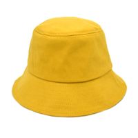 Unisex Casual Solid Color Flat Eaves Bucket Hat sku image 10