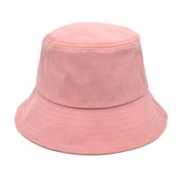 Unisex Casual Solid Color Flat Eaves Bucket Hat sku image 6
