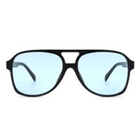 Retro Solid Color Pc Round Frame Full Frame Women's Sunglasses main image 2